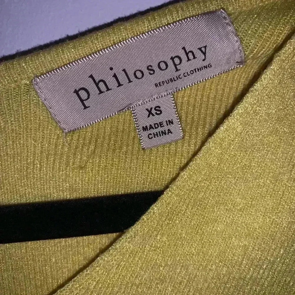 Philosophy Women’s XS Sweater - Picture 2 of 2